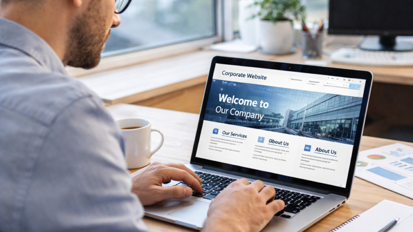 Mi az a vállalati weboldal?